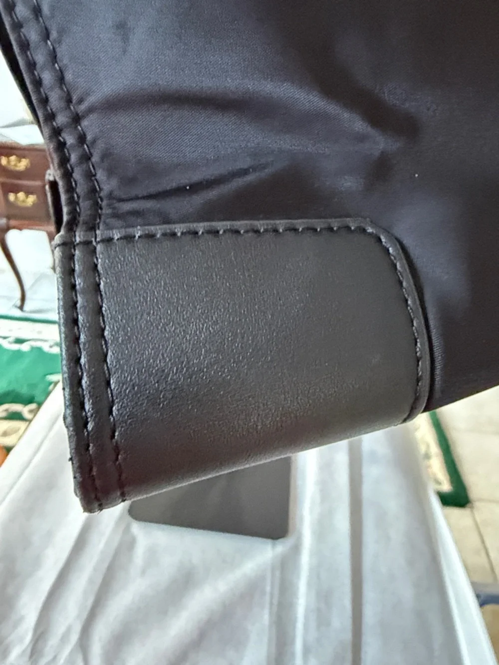 Tory Burch Ella Black Nylon Tote